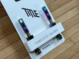 Title Tubeless Ventile 44mm oilslick / rainbow