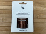 Title Spacer Set 1 1/8" Alu bronze