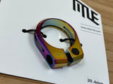 Title Sattelklemme 39,4mm rainbow / oilslick