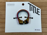 Title Sattelklemme 36,4mm rainbow / oilslick