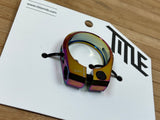 Title Sattelklemme 36,4mm rainbow / oilslick