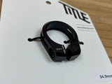 Title Sattelklemme 34,9mm schwarz