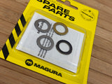 Magura Blenden Set 2 Kolben gold und silber