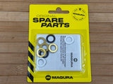 Magura Blenden Set 4 Kolben gold und weiß