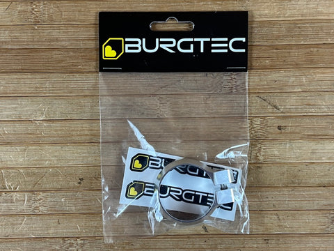 Burgtec Seat Clamp /  Sattelklemme 38,6mm Rhodium Silver