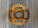 Burgtec Cinch Thick Thin Kettenblatt 30T orange