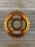 Burgtec Cinch Thick Thin Kettenblatt 30T orange