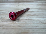 Burgtec Santa Cruz V10 Steckachse / Wheel Axle 182mm Red
