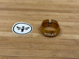 Chris King Sattelklemme 34,9mm gold