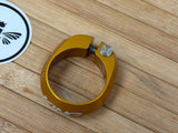 Chris King Sattelklemme 34,9mm gold