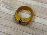 Chris King Sattelklemme 34,9mm gold
