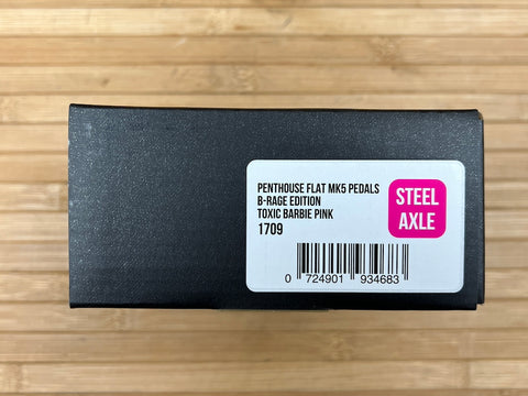 burgtec pink pedals Burgtec MK5 Penthouse B-Rage Flat Pedals / Pedale pink – RTF Bikeparts