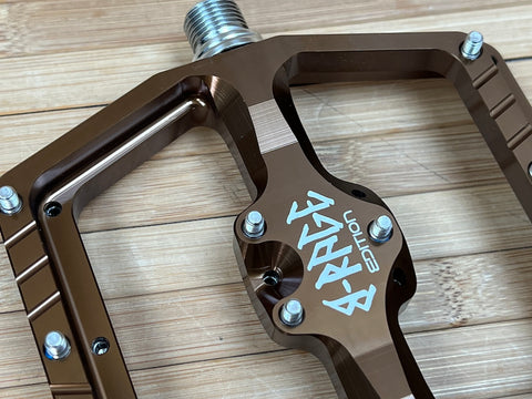 brage pedals Burgtec MK5 Penthouse B-Rage Flat Pedals / Pedale kash bronze – RTF Bikeparts