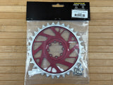 Burgtec Thick Thin Kettenblatt für SRAM 8-Loch 32T rot