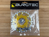 Burgtec Thick Thin Kettenblatt für SRAM 8-Loch 28T gold