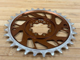 Burgtec Thick Thin Kettenblatt für SRAM 8-Loch 30T kash bronze