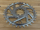 Burgtec Thick Thin Kettenblatt für SRAM 8-Loch 32T silber