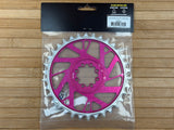 Burgtec Thick Thin Kettenblatt für SRAM 8-Loch 34T pink