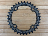 Race Face Kettenblatt 104BCD 4-Loch 34T schwarz