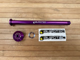 Burgtec Yeti 171mm Rear Axle / Achse lila