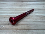Burgtec Yeti 171mm Rear Axle / Achse rot