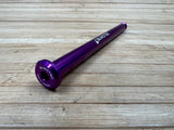 Burgtec Yeti 171mm Rear Axle / Achse lila