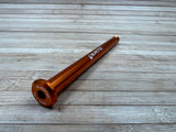 Burgtec Yeti 171mm Rear Axle / Achse orange