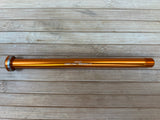 Burgtec Yeti 174mm Rear Axle / Achse orange