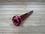 Burgtec Yeti 174mm Rear Axle / Achse rot