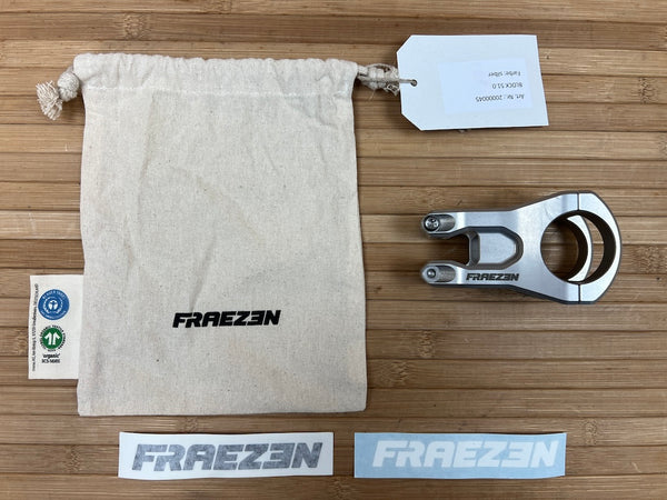 Fraezen Block Zero Vorbau 51mm silber – RTF Bikeparts