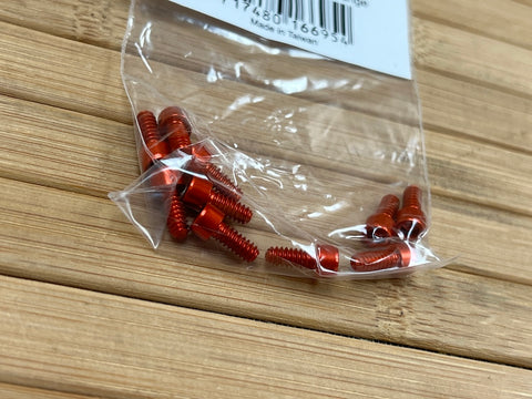 Pedali Reverse Escape Pro Piattaforma: Presa Mostruosa Con Pins Rosso Fuoco