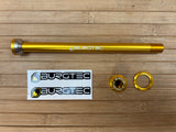 Burgtec Canyon 173mm Rear Axle / Achse gold