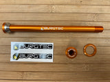 Burgtec Canyon 173mm Rear Axle / Achse orange