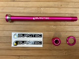 Burgtec Canyon 173mm Rear Axle / Achse pink