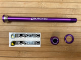 Burgtec Canyon 173mm Rear Axle / Achse lila