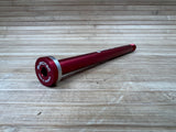 Burgtec Canyon 173mm Rear Axle / Achse rot