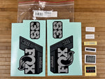 Fox Decal Kit 38 2021 P-S Gray Logo Performance Elite