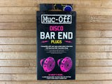 Muc Off Disco Bar End Plug / Lenker Endkappen blau