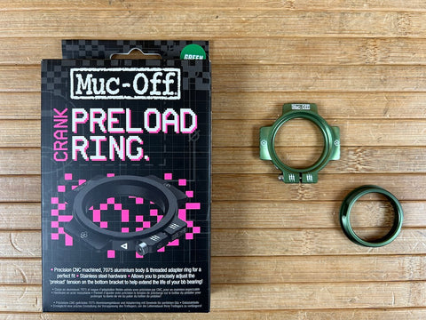 Muc Off Crank Preload Ring grün