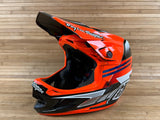 Troy Lee Designs D4 Carbon Fullface Helm Saber Red Gr. L