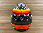 Troy Lee Designs D4 Carbon Fullface Helm Reverb Black / White Gr. M