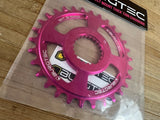 Burgtec Shimano Direct Mount Thick Thin Kettenblatt 30T pink