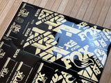 Fox Decal Kit Dämpfer Podium Gold Limited Edtion 50 Jahre