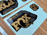 Fox Decal Kit 36 2025 F-S Kashima Shiny Black Fork