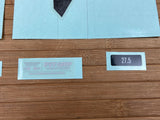 Marzocchi 58 Decal Kit Dekorbogen 2024 Clear Logo