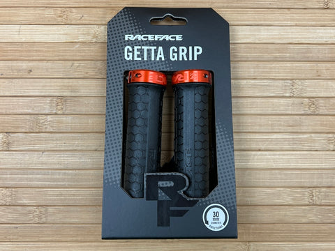 Race Face Getta Grip Lock On Griffe orange 30mm