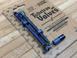 Peaty's Tubeless Ventile MK2 80mm Navy blau