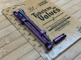 Peaty's Tubeless Ventile MK2 80mm purple / lila