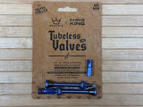 Peaty's Tubeless Ventile MK2 60mm Navy blau