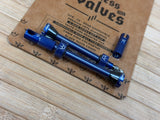 Peaty's Tubeless Ventile MK2 60mm Navy blau